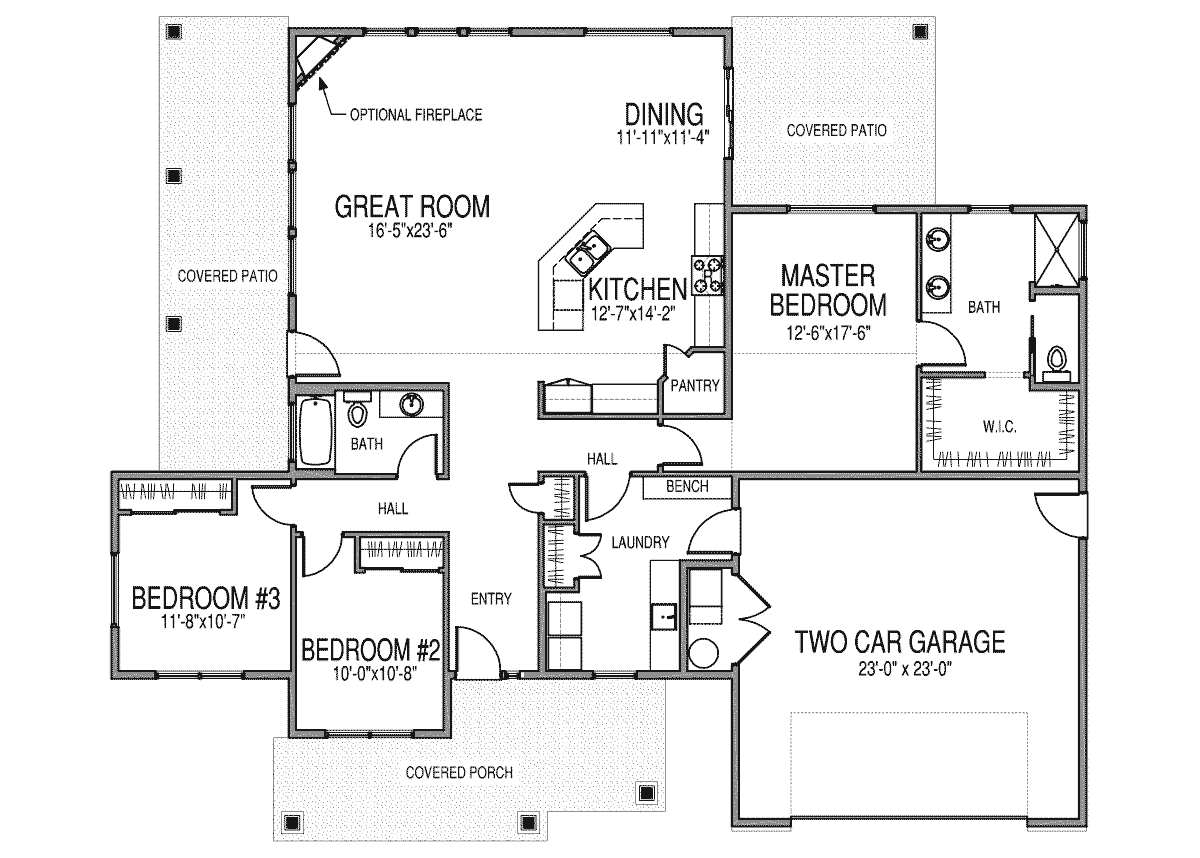 House Plans With Mudroom And Walk In Pantry