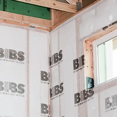 R-15 Blown-In Wall Insulation