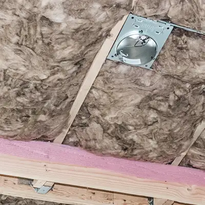 R-38 Fiberglass Batts in Vaulted Ceilings