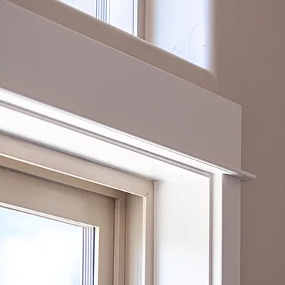 Full Wrap, Paint Grade Window Trim