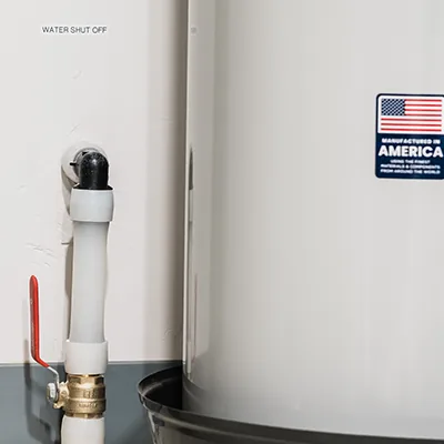 Interior Accessible Whole House Water Shut Off Valve
